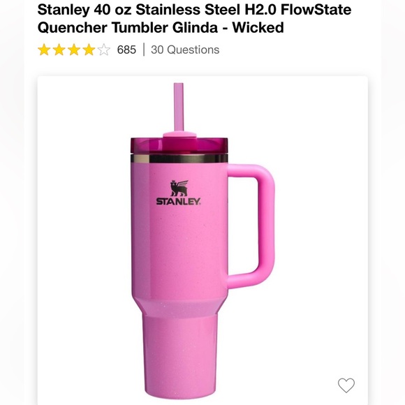 Wicked- Glinda Stanley 40oz Tumbler - Picture 2 of 4